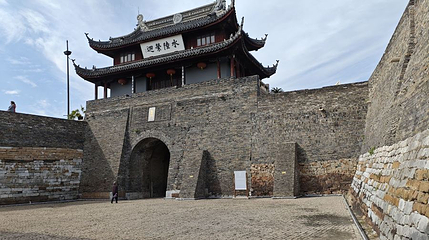 盘门景区-古城楼第 1 张图片