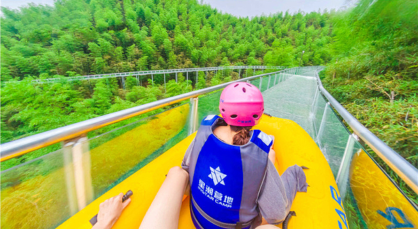 星潮营地-竹尖上的漂流