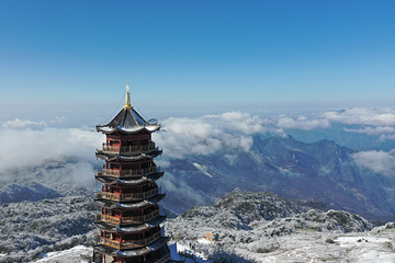 巴山罗盘顶滑雪场第 11 张图片