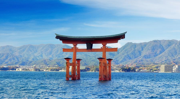 严岛神社 大鸟居