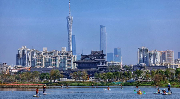 海珠湖桨板皮划艇水上运动中心