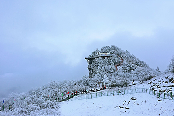 巴山罗盘顶滑雪场第 23 张图片