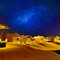 腾格里沙漠-大漠星河旅游度假区