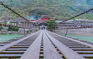 泸定桥景区