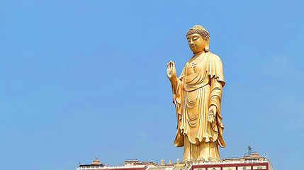 东升庙阳山大佛第 1 张图片