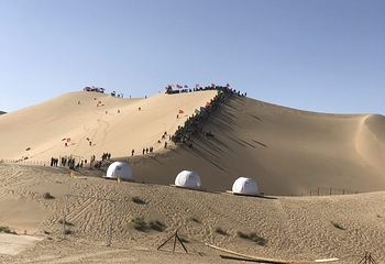 敦煌沙巴客沙漠露营基地第 4 张图片