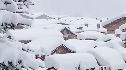青云国潮欢乐季新泰雪乡第 1 张图片