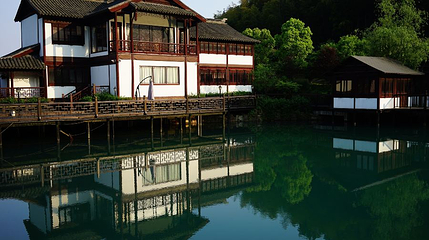 苏州旺山九龙潭风景区第 1 张图片