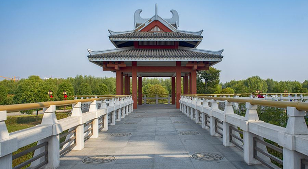 沙沟湖水杉公园