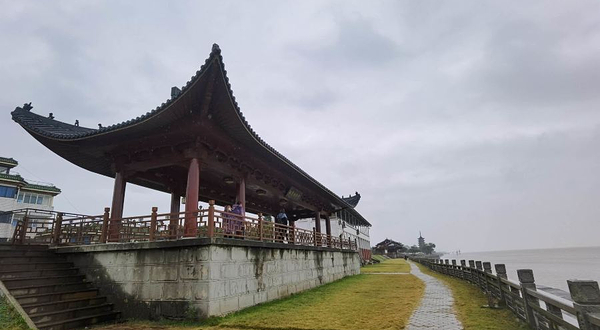 海宁观潮亭