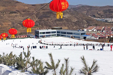 六盘山滑雪场第 6 张图片