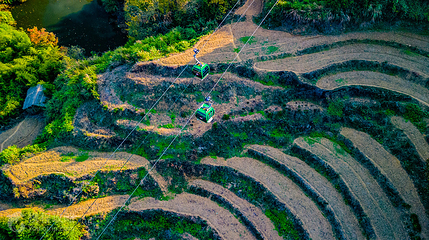 婺源篁岭景区-索道第 4 张图片