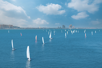 五缘湾游海帆船出海第 4 张图片