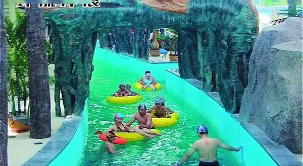 玉安生态岛温泉水上乐园