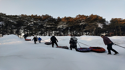 傍水崖雪乡第 11 张图片