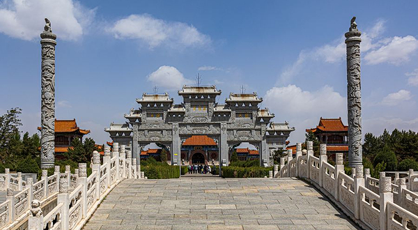 怀仁市金沙滩生态旅游区崇国寺