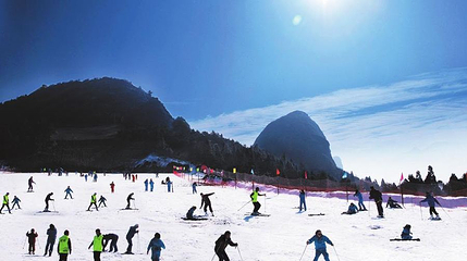 遂昌北斗崖滑雪场第 1 张图片