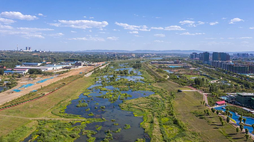 河南伊川伊河国家湿地公园