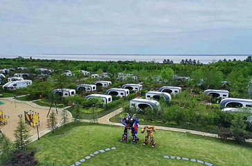 百里钱塘生态绿带-盐官芳草地房车营地第 3 张图片