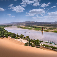沙坡头旅游区黄河区