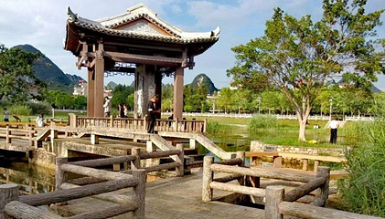 靖西龙潭国家湿地公园第 1 张图片