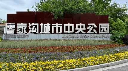 廖家沟城市中央公园第 2 张图片