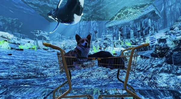 元宇宙·喵星球玻璃悬空剧场