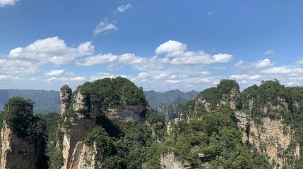 杨家界景区-一步登天第 1 张图片