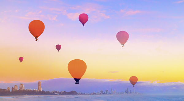 黄金海岸热气球