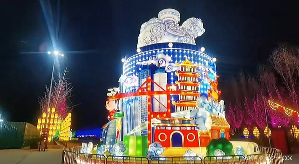 任丘彩灯大世界