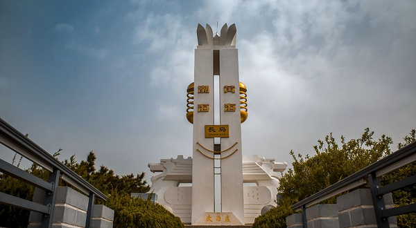 黄海渤海交汇线标志