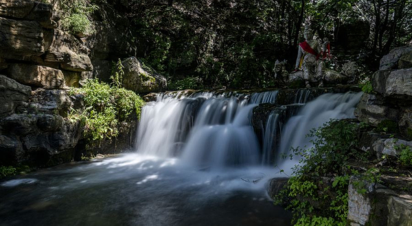 绵山风景区水涛沟