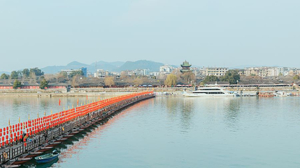 阆中古城-浮桥第 1 张图片