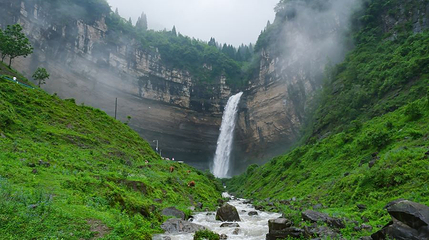 吊水岩瀑布第 1 张图片