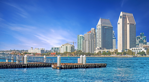 圣迭戈海湾散步道