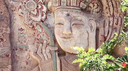 武山摩崖石窟文化旅游区-拉梢寺第 1 张图片
