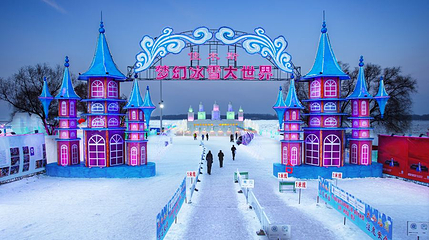 佳木斯冰雪大世界第 1 张图片