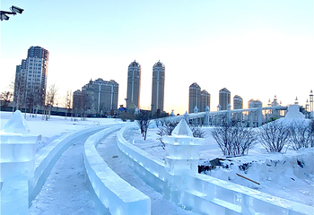哈尔滨外滩雪人码头第 13 张图片