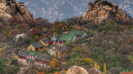 五莲山旅游风景区-光明寺第 1 张图片