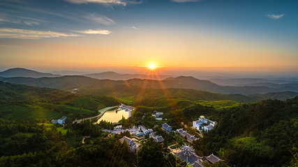 天台山风景区第 1 张图片