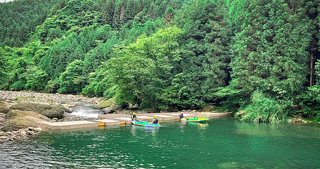 瓦屋山景区漂流第 4 张图片