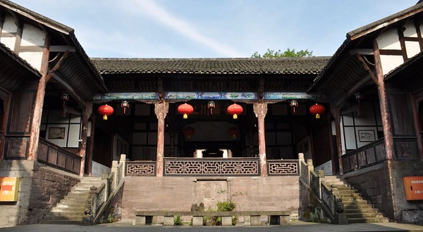 安居古城景区-湖广会馆