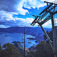 泸沽湖格姆女神山索道