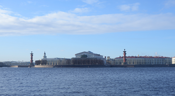 瓦西里岛古港口