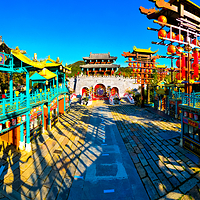 雪山彩虹谷旅游区