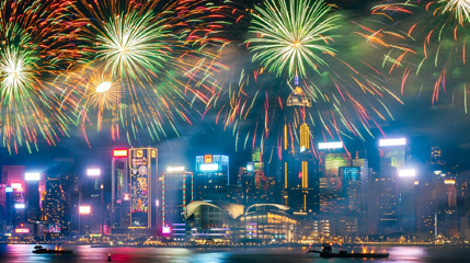 2026年香港农历新年烟花汇演第 1 张图片
