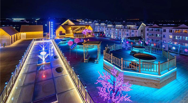 长白山云水希悦露天温泉