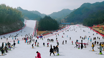 天柱山滑雪胜地第 12 张图片