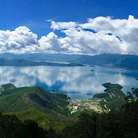 泸沽湖格姆女神山索道