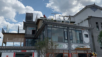 大理网红玻璃球拍照基地